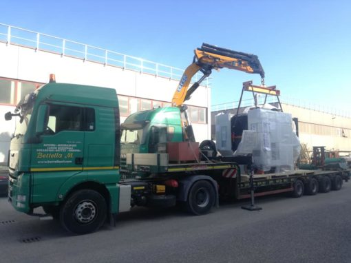Machinery relocation